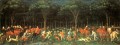 The Hunt In The Forest early Renaissance Paolo Uccello